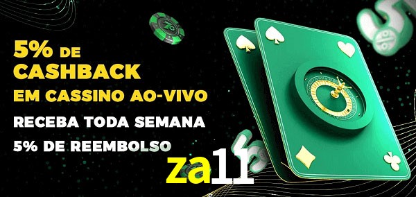 Promoções do cassino ao Vivo za11
